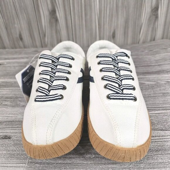 TRETORN Nyliteplus Canvas Sneakers Lace-up Casual Tennis Shoes - Women's Size 7 - Picture 4 of 16
